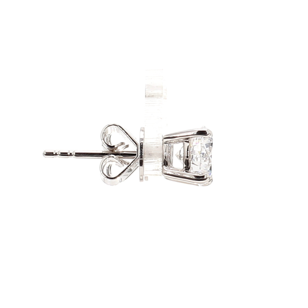 2.06卡培育圓鑽四爪耳環(86567)