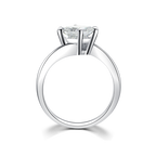 公主方形鑽石戒指(款號 R1)