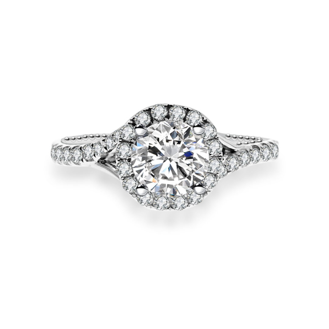 鑽石戒指托(款號 R302)