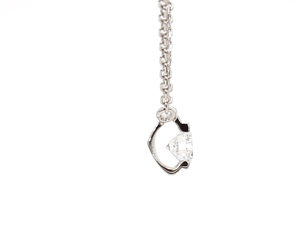 0.3卡培育鑽石四爪頸鍊(86265)