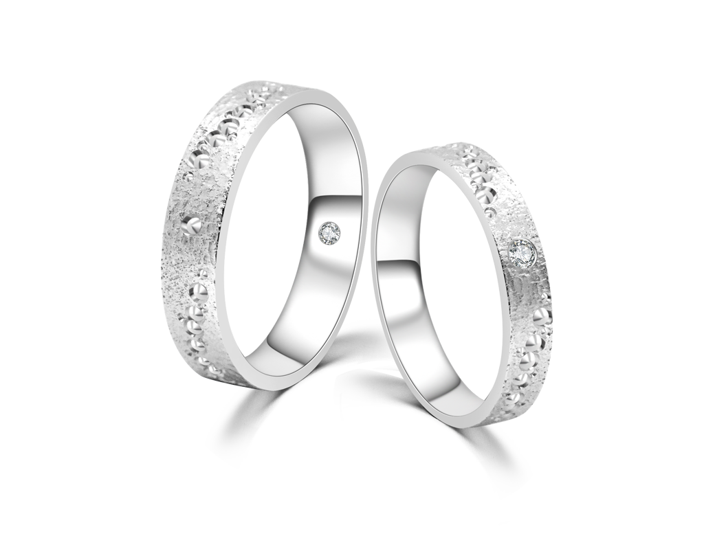 18K德國結婚對戒