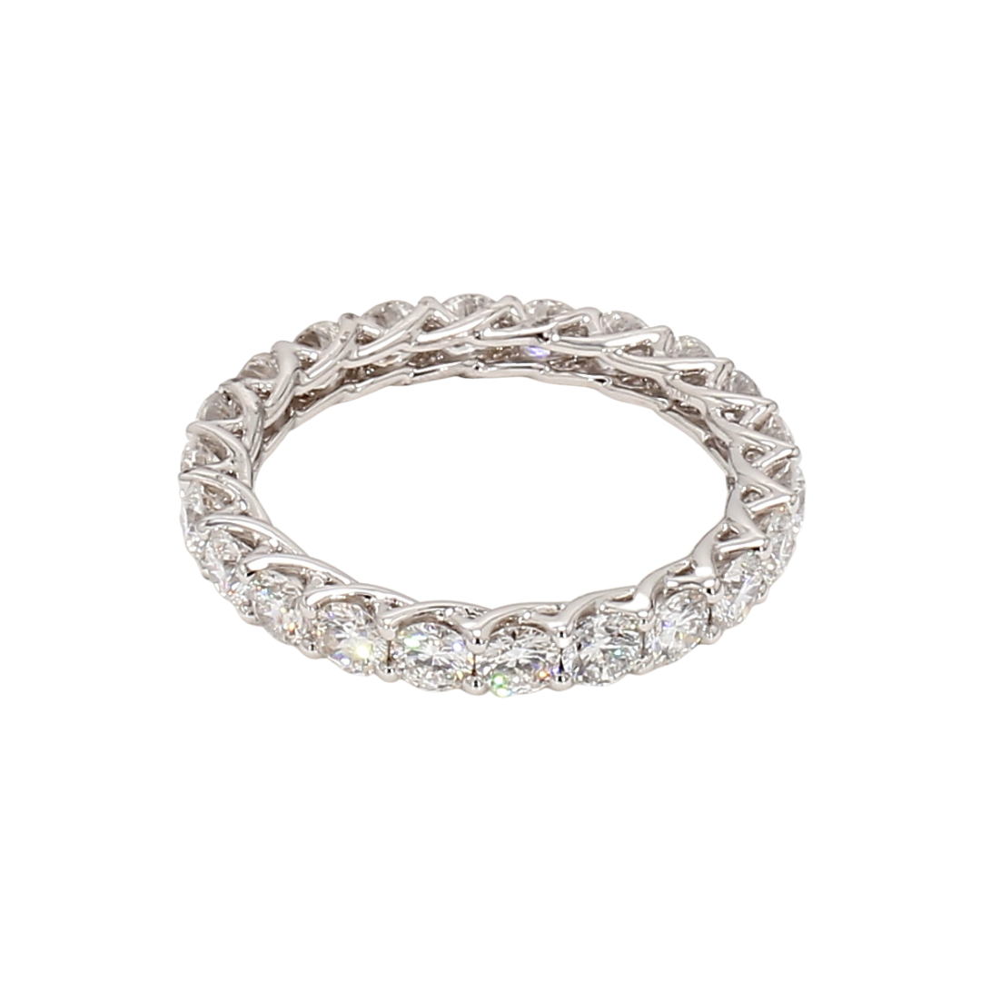 2.2卡全圈透光設計培育鑽石排戒(86021)