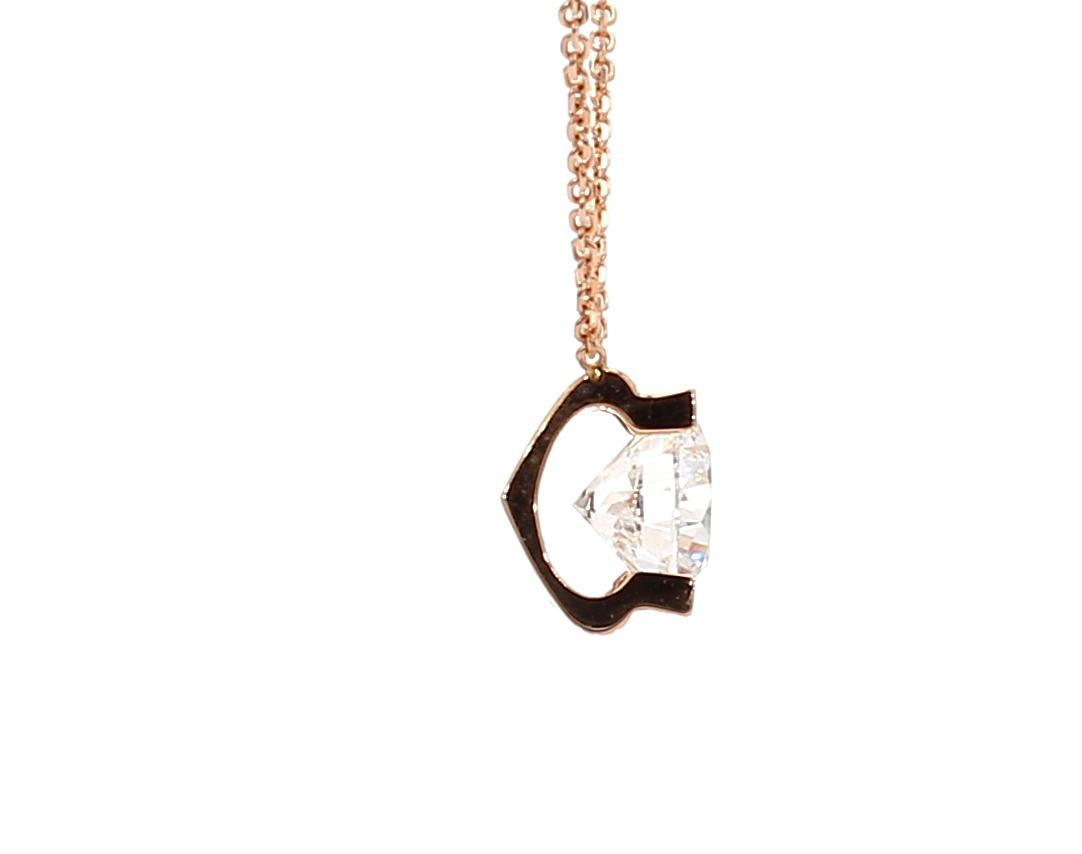 1.15卡培育鑽石四爪頸鍊(86278)