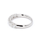 1.05卡半圈透光設計培育鑽石排戒（86099）