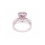 1.12卡心形粉鑽戒指（86981）