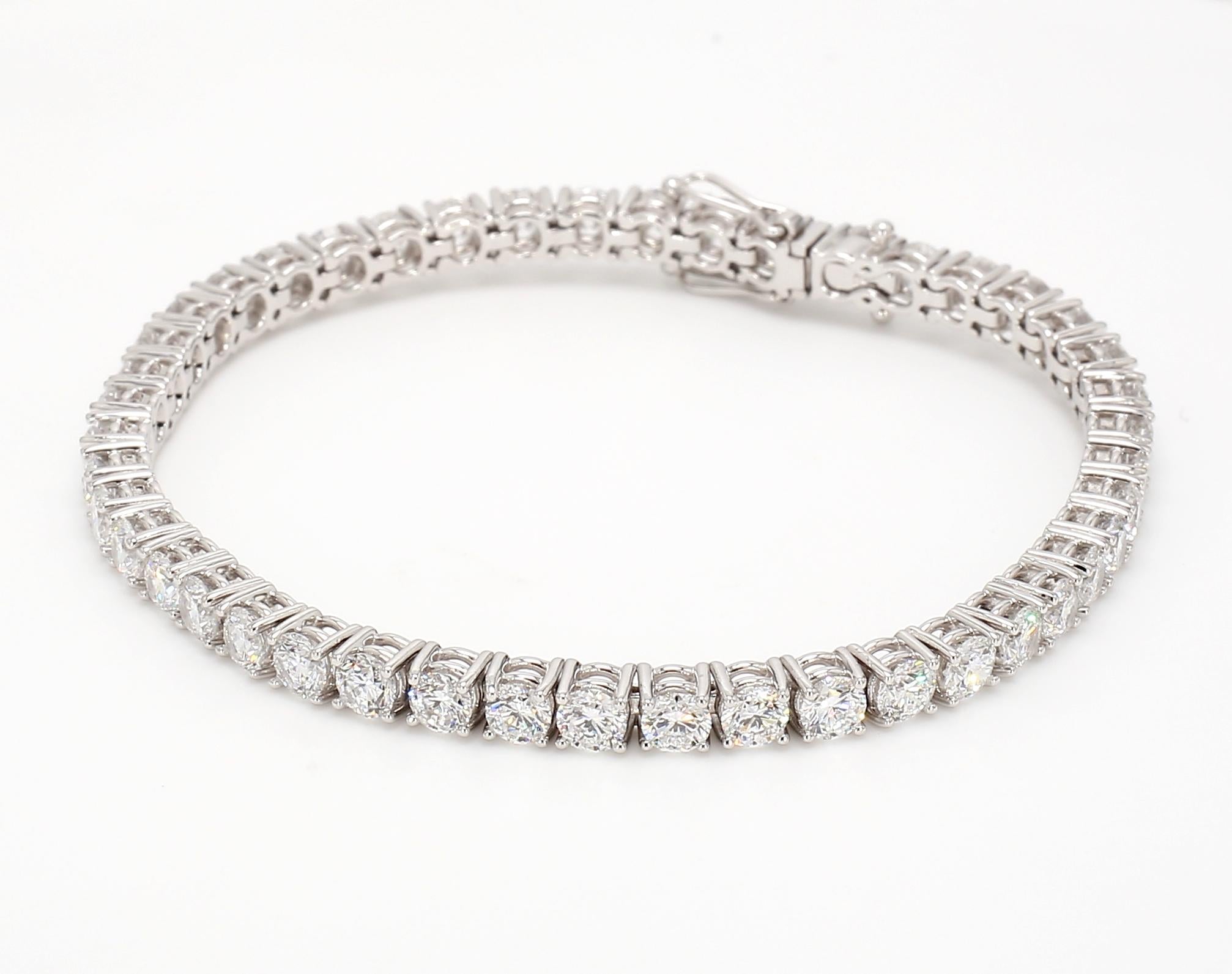 7.11卡培育鑽石滿鑽手鍊