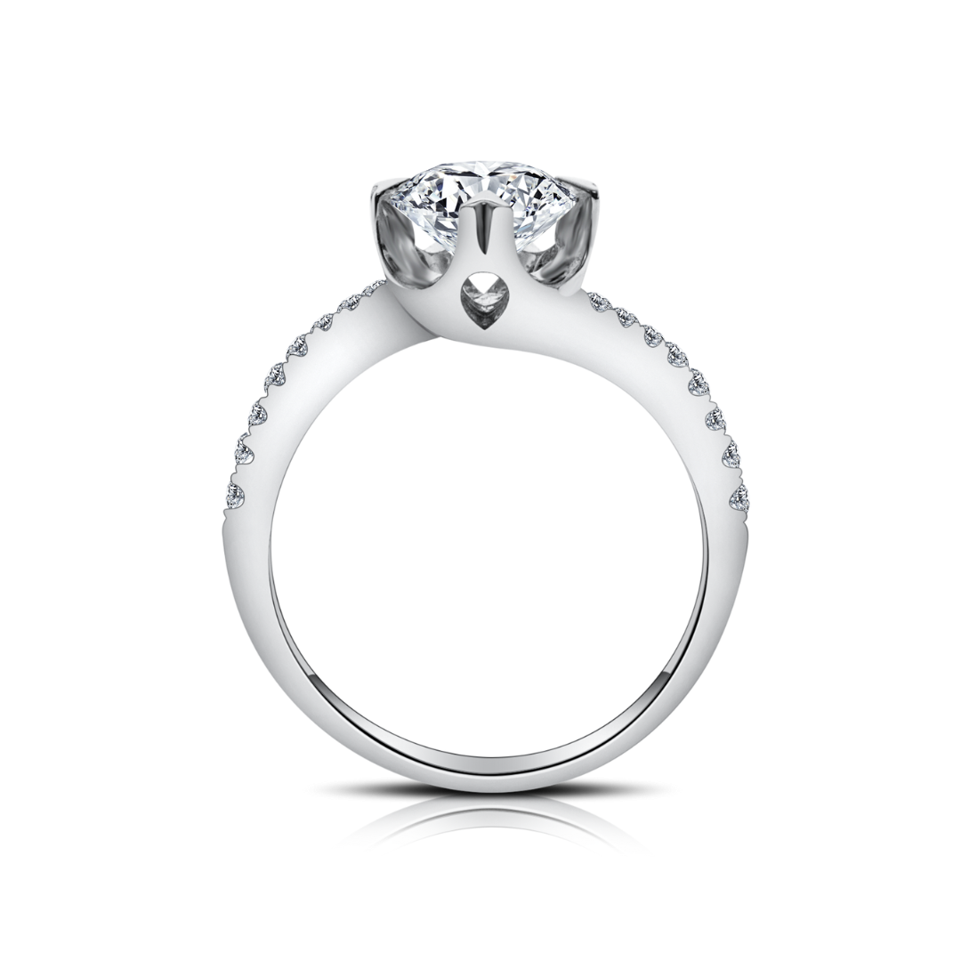 鑽石戒指托(款號 R2211)