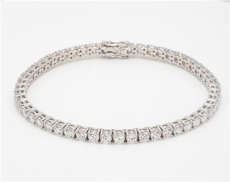 5.46卡培育鑽石滿鑽手鍊