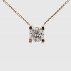 1.15卡培育鑽石四爪頸鍊(86278)